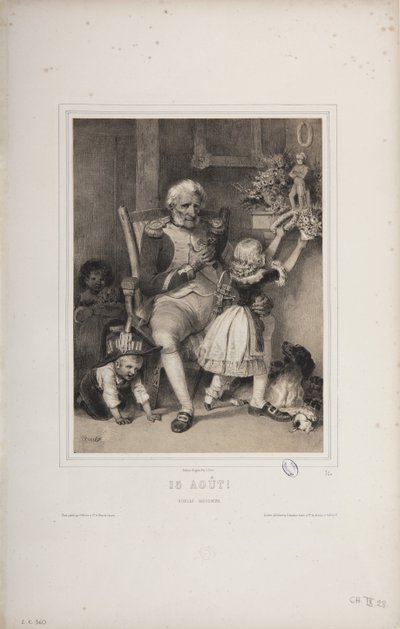 ¡15 de agosto! Recuerdos nobles de Nicolas Toussaint Charlet